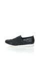 John Galliano Pantofi slip-on de piele cu insertie elastica decorativa Femei