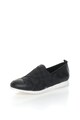 John Galliano Pantofi slip-on de piele cu insertie elastica decorativa Femei