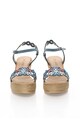 Zee Lane Sandale wedge tip espadrile din piele intoarsa Femei