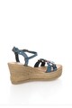 Zee Lane Sandale wedge tip espadrile din piele intoarsa Femei