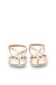 Zee Lane Sandale slingback cu aplicatii florale Femei