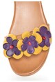 Zee Lane Sandale de piele cu decoratiuni florale Femei
