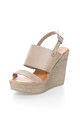 Zee Lane Sandale wedge de piele Femei