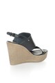 Zee Lane Sandale wedge de piele Femei