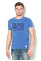 U.S. Polo Assn. Tricou albastru stins cu model logo Barbati