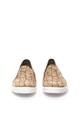 CALVIN KLEIN Pantofi slip-on kaki deschis cu model logo Oreste Barbati