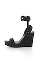 CALVIN KLEIN JEANS Sandale wedge negre Eleanor Femei