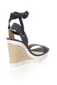 CALVIN KLEIN JEANS Sandale wedge bleumarin inchis Eleanor Femei