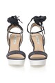 CALVIN KLEIN JEANS Sandale wedge bleumarin inchis Eleanor Femei