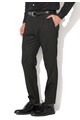 Selected Homme Pantaloni eleganti negri conici Andrea Barbati