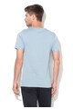 Jack & Jones Tricou slim fit bleu cu alb Jeppe Barbati