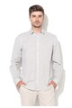 Selected Homme Риза в екрю със стандартна кройка и лен Мъже