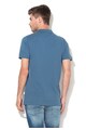 Jack & Jones Tricou polo regular fit albastru mineral din material pique Barbati