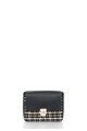 Esprit Geanta crossbody negru cu bej impletita Femei