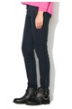 Big Star Pantaloni conici slim fit bleumarin Slavia Femei