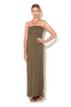 Big Star Rochie maxi verde militar Pikitora Femei