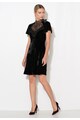 Zee Lane Collection Rochie neagra catifelata Femei