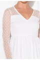 Zee Lane Collection Бяла мрежеста рокля с десен на точки Жени