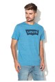 Levi's Тениска в син меланж с текстова щампа Мъже