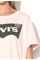 Levi's Tricou roz pal cu logo Femei
