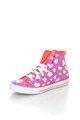 Converse Tenisi mid-high fucsia cu inimi Fete