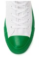 Converse Tenisi inalti alb cu verde Femei