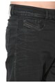 Diesel Black Gold Blugi skinny negru stins cu tur lasat Barbati