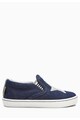 NEXT Pantofi slip-on albastri din denim cu particule stralucitoare Fete