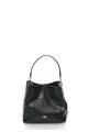 Cavalli Class Geanta crossbody neagra cu model perforat Femei