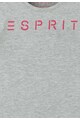 Esprit Tricou gri melange cu logo Fete