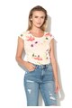 Haily's Haily’s, Bluza cu imprimeu floral, maneci tip aripioara si bretele incrucisate Melanie Femei