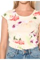 Haily's Haily’s, Bluza cu imprimeu floral, maneci tip aripioara si bretele incrucisate Melanie Femei