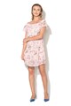 Haily's Haily’s, Rochie midi cu imprimeu floral, talie elastica si volane pe maneci Jane Femei