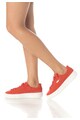 Puma Pantofi sport flatform rosii de piele intoarsa Femei