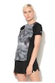 Puma Tricou negru cu gri Femei