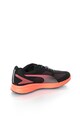 Puma Pantofi sport negru cu corai aprins Ignite Femei