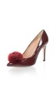 Versace 19.69 Abbigliamento Sportivo Pantofi rosu Bordeaux lacuiti cu varf ascutit Maeva Femei