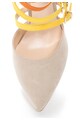 Versace 19.69 Abbigliamento Sportivo Pantofi multicolori cu barete multiple si varf ascutit Femei