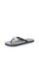 Big Star Papuci flip-flop negri cu logo Barbati