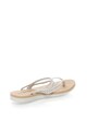 U.S. Polo Assn. Papuci flip-flop cu aspect impletit si barete multiple Femei