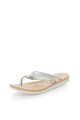 U.S. Polo Assn. Papuci flip-flop cu aspect impletit si barete multiple Femei