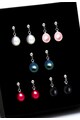 Kyoto Pearl Set multicolor de cercei drop - 5 perechi Femei