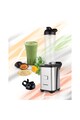 Heinner Blender sport  , 350 W, 2 recipiente Tritan, Cutit inox, Inox Femei