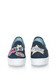 Blink Pantofi slip-on flatform din denim cu design cu aplicatii Femei