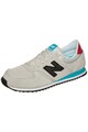 New Balance Uniszex nyersbőr sneakers cipő textilbetétekkel női