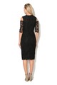 Little Mistress Rochie bodycon de dantela cu broderii florale Femei