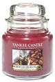 YANKEE CANDLE Lumanare parfumata medie in borcan Moroccan Oil Barbati