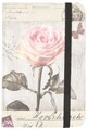 Clayre & Eef Carnetel gri si roz deschis cu trandafiri Femei