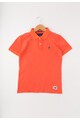 Tom Tailor Kids Tricou polo oranj mandarina cambrat Baieti