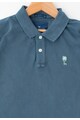 Tom Tailor Kids Tricou polo albastru prafuit din material pique Baieti